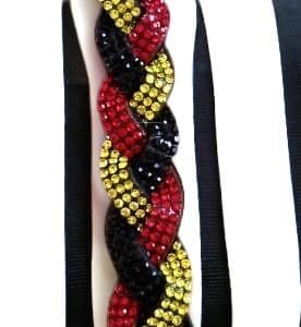 Glitzerarmband Deutschland, geflochten